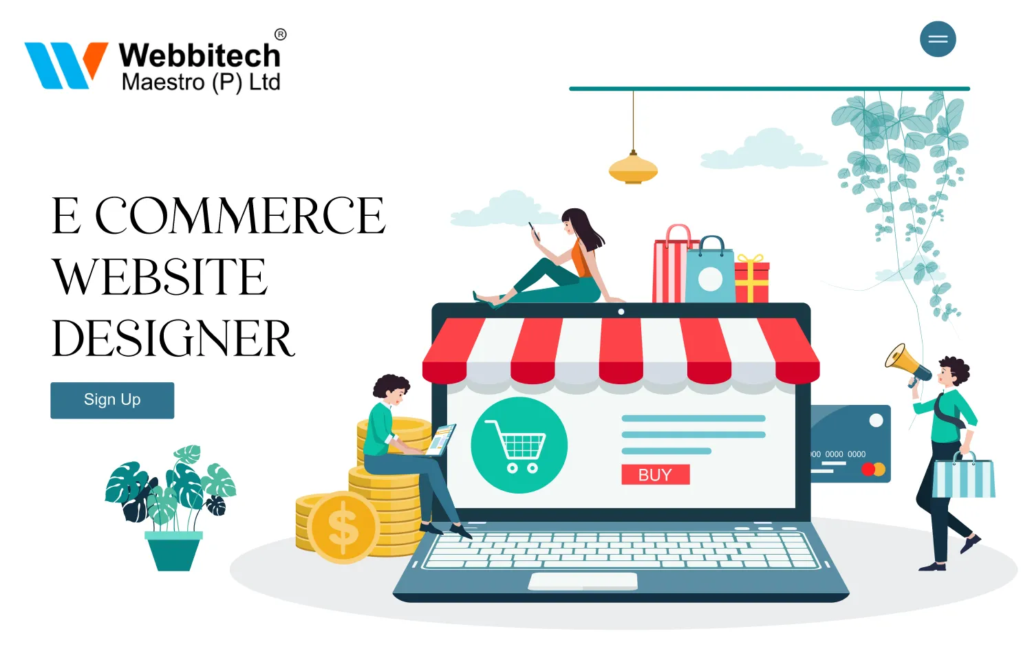 Premier ecommerce website designer